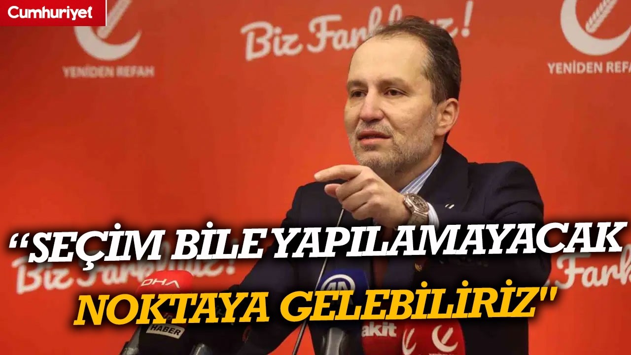 Fatih Erbakan'dan korkutan uyarı: 