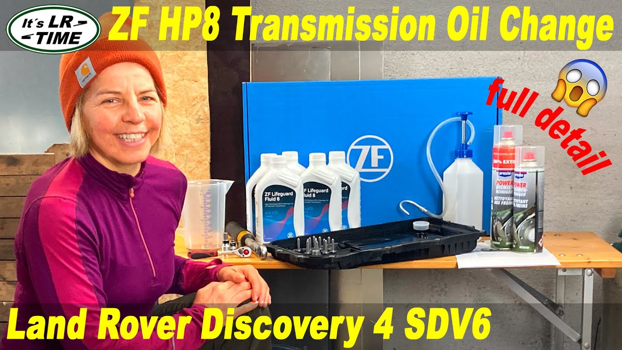 ZF 8HP Transmission Oil Change - Land Rover Discovery 4 - LR4