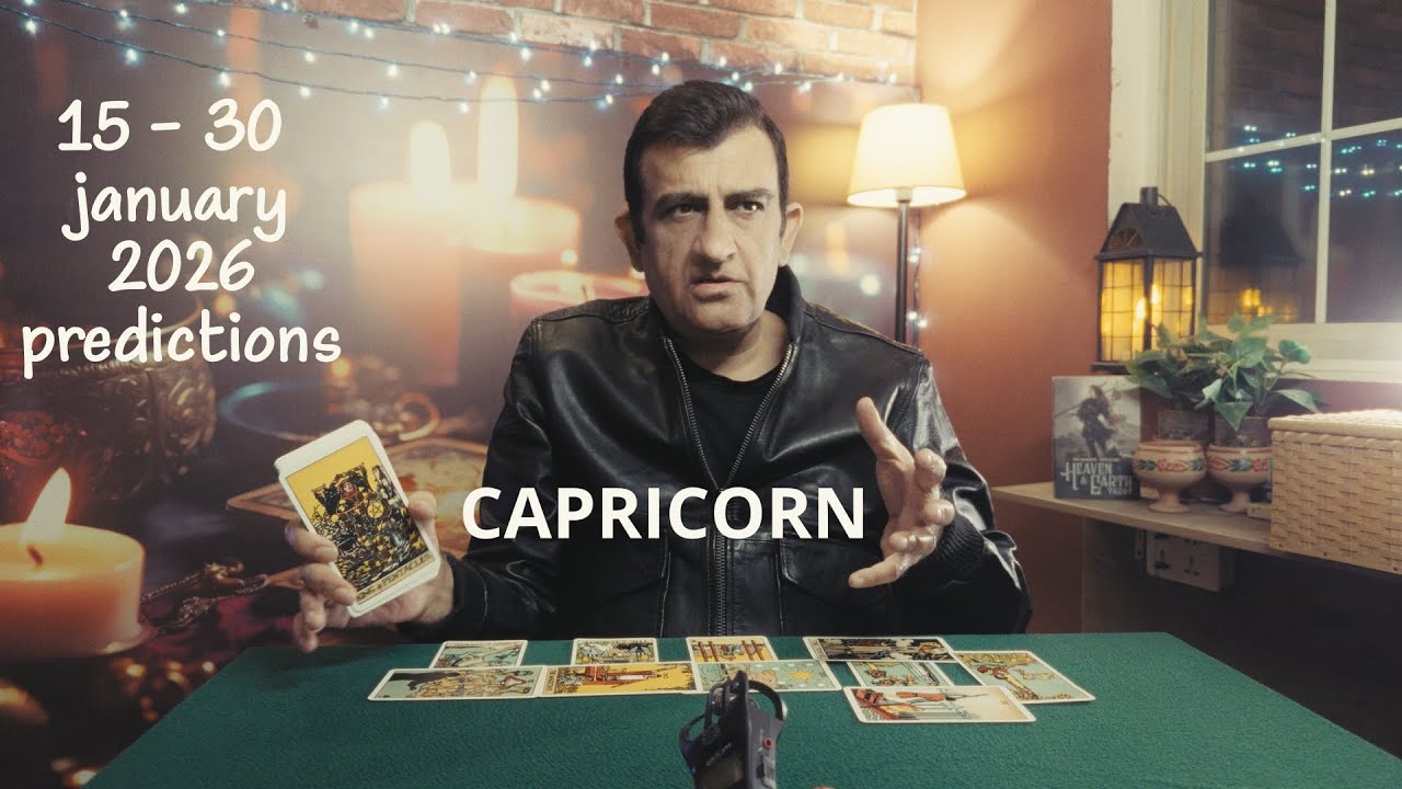 Capricorn - 15 - 30 January 2026🦋What will happen - Tarot card reading