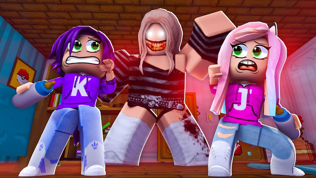 Baby Janet and Kate Run from the Nanny! | Roblox