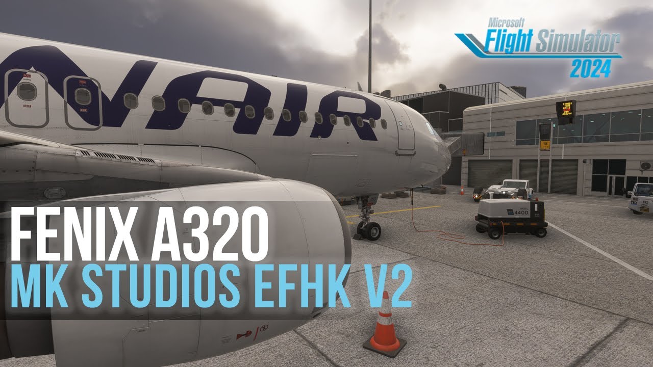 Fenix A320 Lands at the Stunning MK Studios EFHK v2! (MSFS 2024)