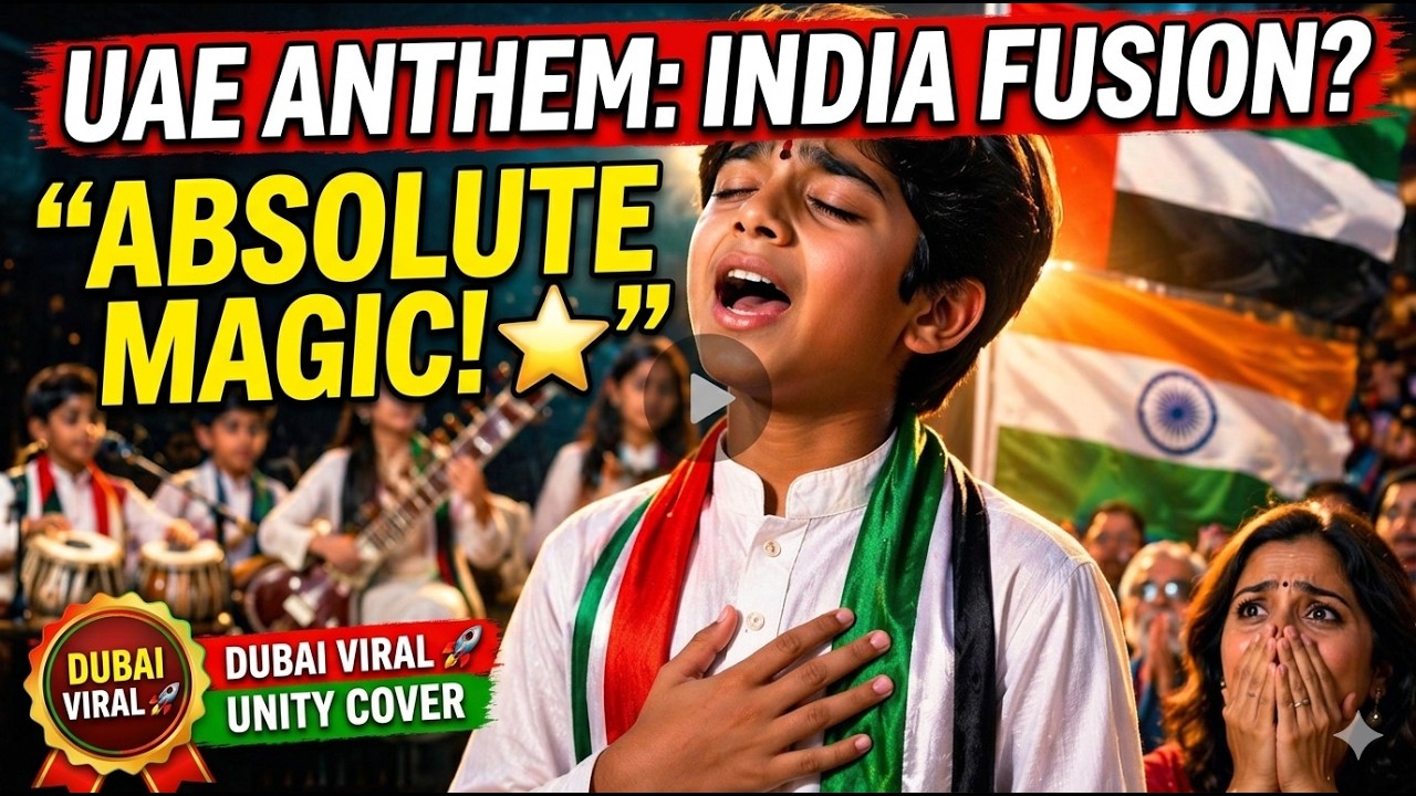 13 Indian Students, One UAE Anthem. The Result Is Going Viral | India Abroad&reg;