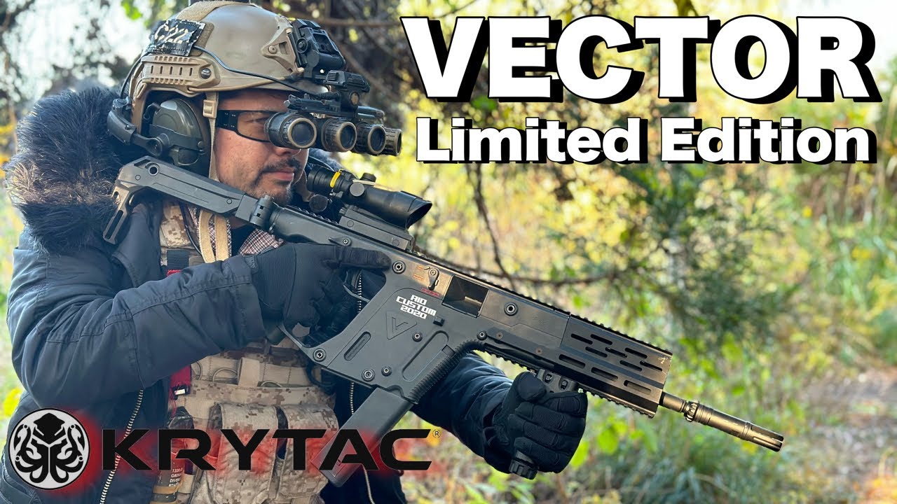 【KRYTAC　VECTORが生まれ変わった！最高の1丁】airsoft 　エアソフト　airsoft　レビュー　玩具　サバゲー　サバゲ　サバイバルゲーム