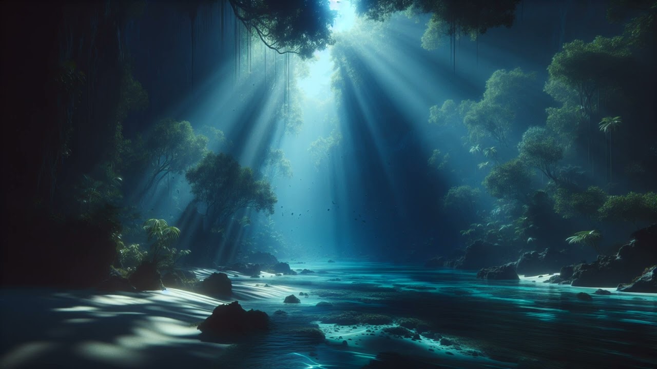 Relaxing Underwater Sounds: Deep Ocean Meditation & Focus Audio
