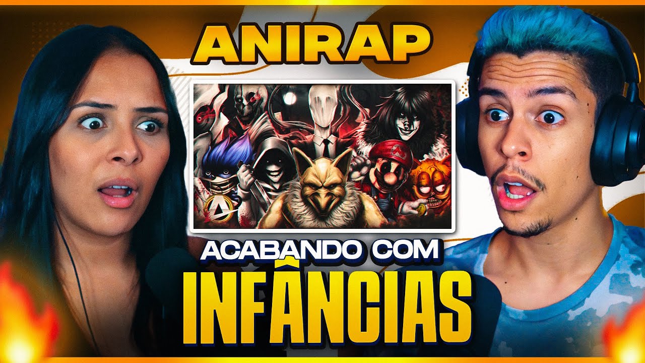 ANIRAP: Creepypastas | 𝘼𝙍𝙌𝙐𝙄𝙑𝙊 404 | [Casal Jounin React] 🔥