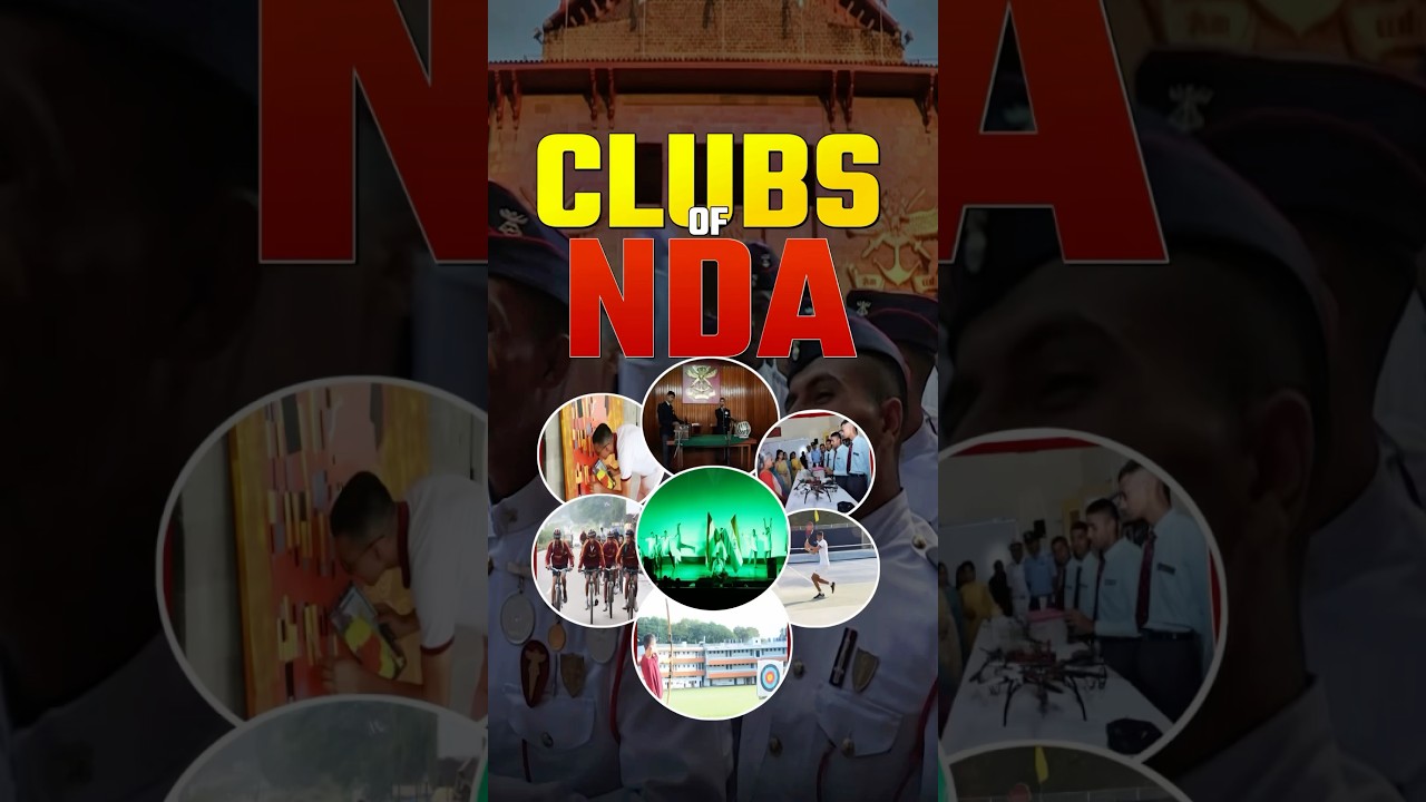 Clubs at the National Defence Academy #ndaclubs #ndaexam #ndapreparation