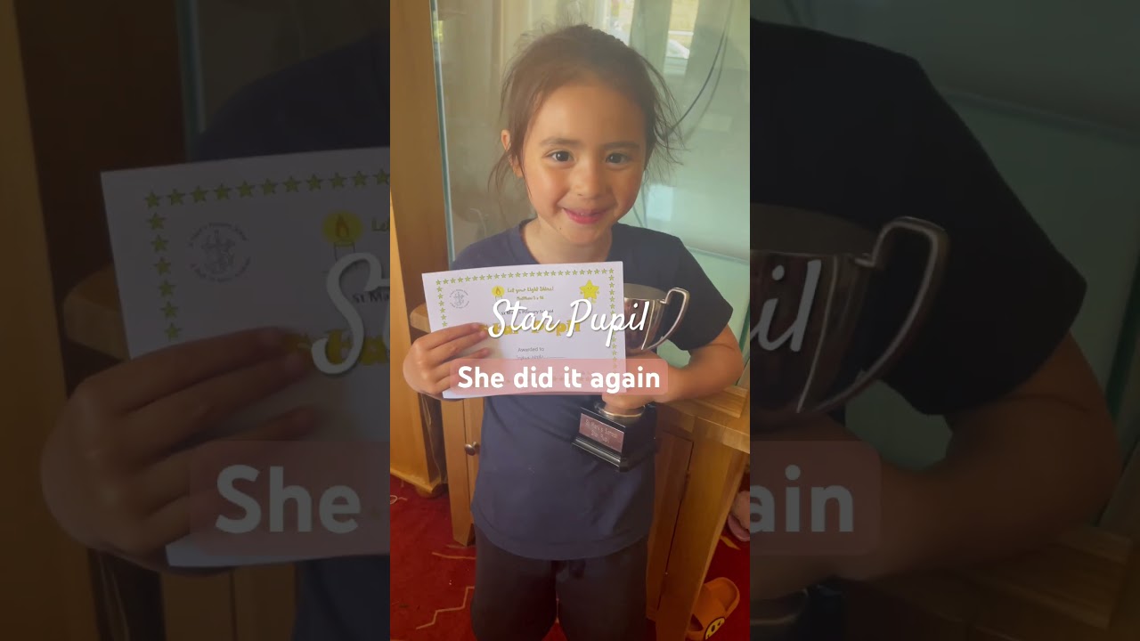 Star pupil in class🤗 | She did it again