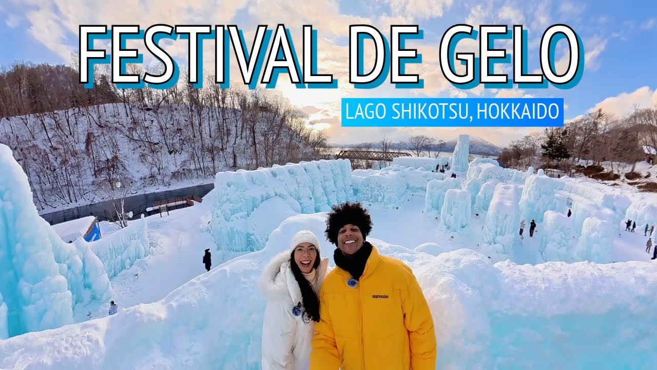 FESTIVAL DE GELO LAGO SHIKOTSU | Tour pela cidade de -20°C em Hokkaido