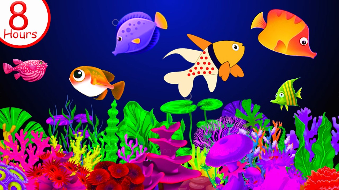 Bedtime Lullabies and Calming Undersea Animation ♫ Baby Lullaby #183