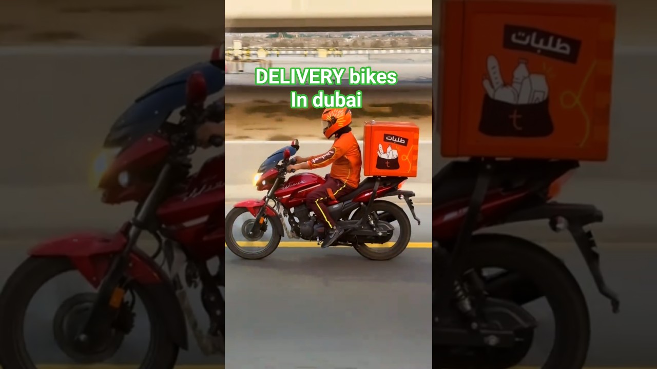 delivery bikes in dubai 