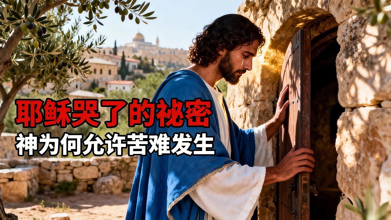 耶稣哭了！最短经文藏着神完全理解你软弱的奥秘 #耶稣哭了 #最短经文 #圣经奥秘 #基督徒面对软弱 #上帝的理解