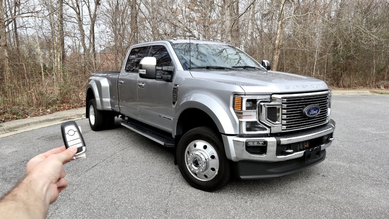 Ford F450 Lariat Superduty 2022 года: запуск, тест-драйв, осмотр, взгляд со стороны и обзор