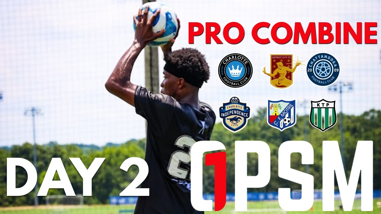 Day 2 of my PROFESSIONAL SOCCER COMBINE with OPSM (Showcase Game)