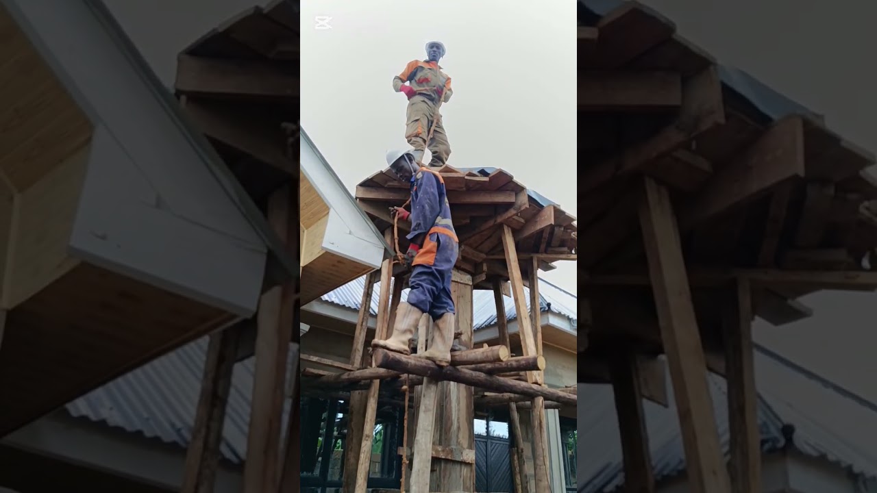 OCTAGON TOP WATER TOWER ON A SINGLE PILLAR / SMART ENGINEERING DESIGN 