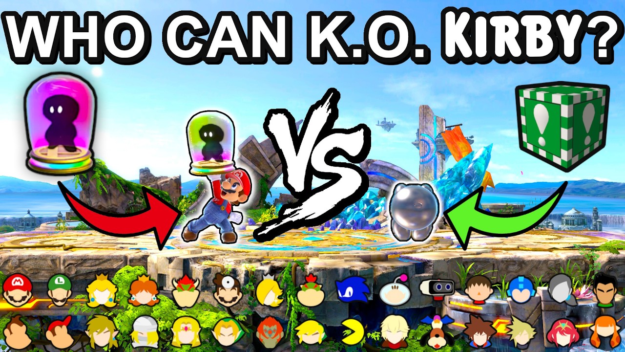 Which Assist Trophy Can K.O. METAL Kirby ? - Super Smash Bros. Ultimate