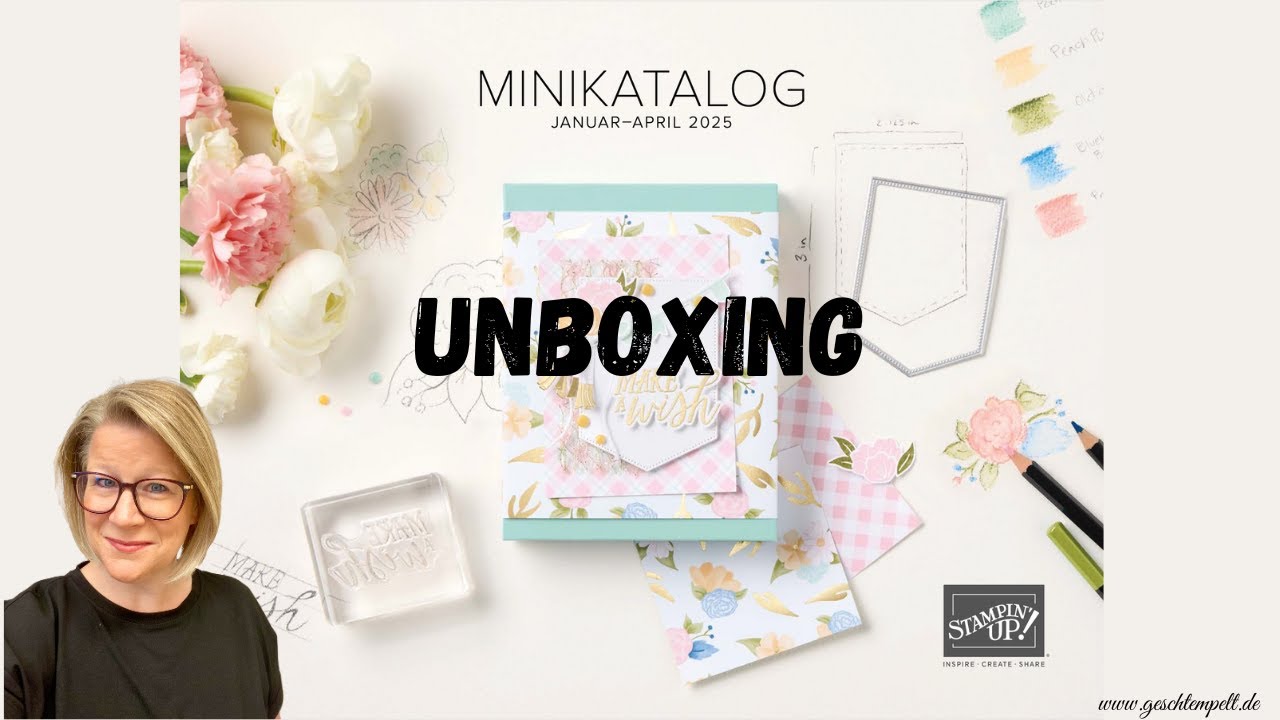 Unboxing - meine Vorbestellung aus dem Minikatalog Januar / April 2025 und die SAB von Stampin' Up!