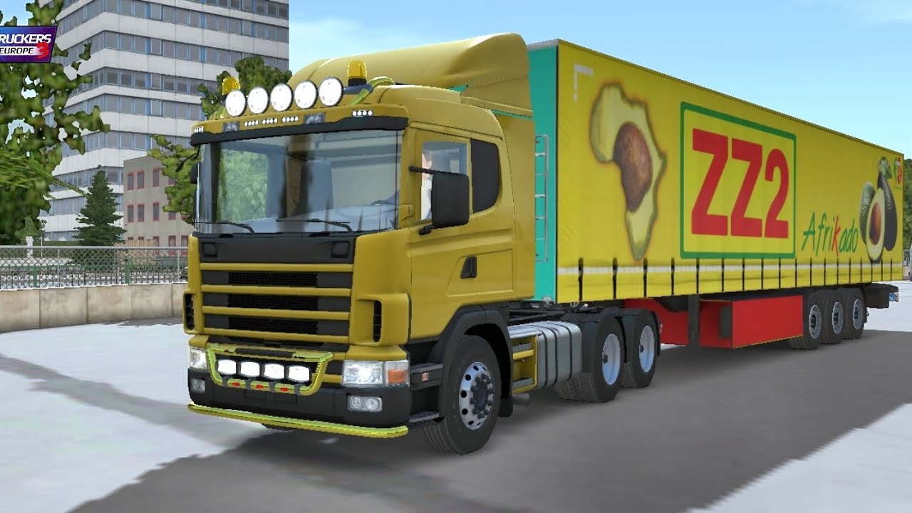 Truckers of Europe 3 ● fresh vegetables delivered  to Stuttgart 🥬● another delivery by SA logistics