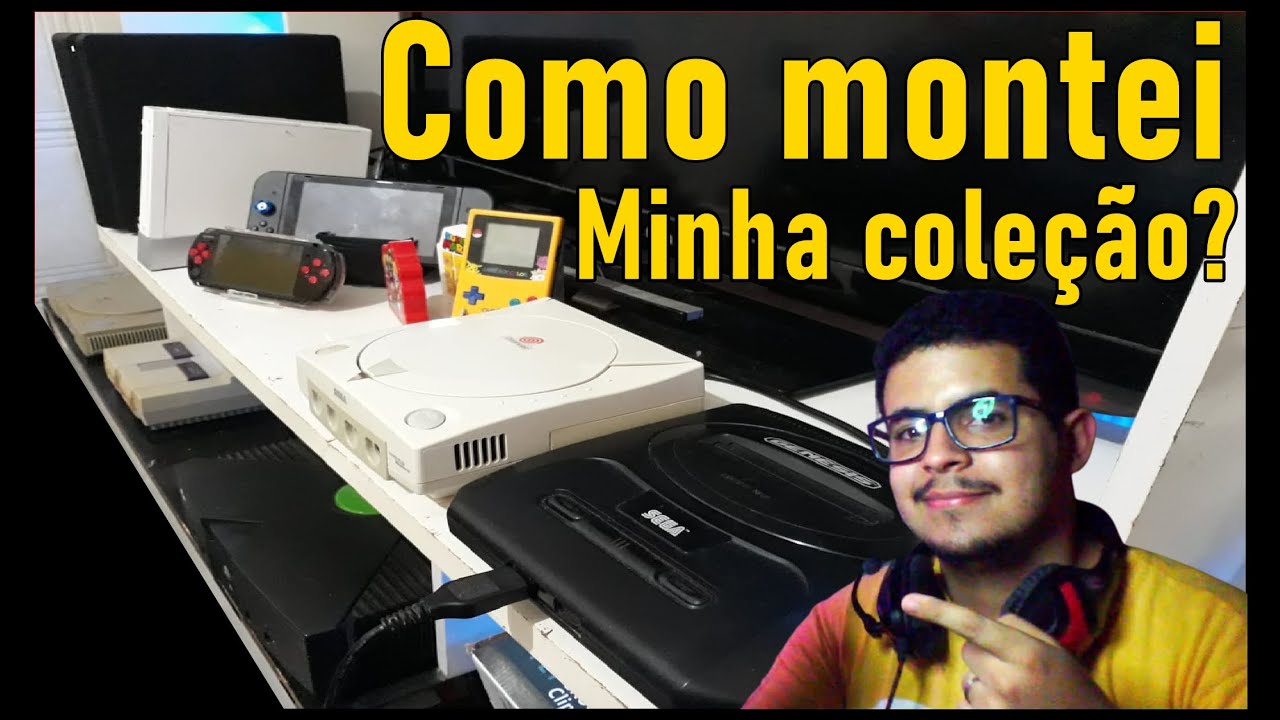 Como MONTEI minha COLE&Ccedil;&Atilde;O de GAMES desempregado? +dicas de como comprar na internet
