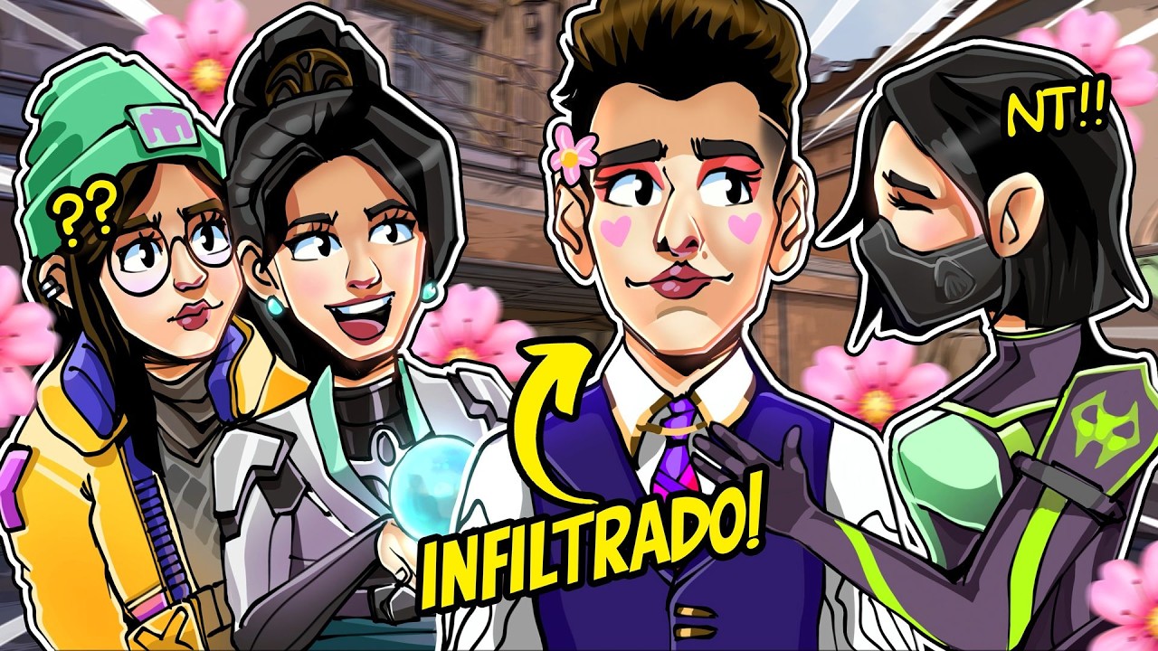 I infiltrated a GIRLS ONLY CLAN in VALORANT