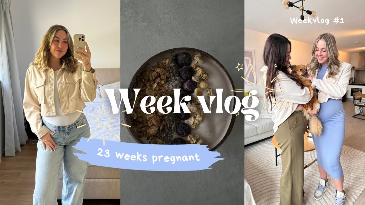 ZWANGER, NIEUW HUIS EN NOG ZOVEEL MEER | Weekvlog #1