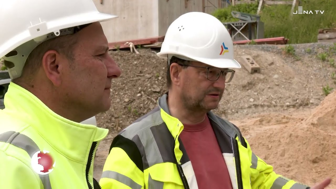 Hochbeh&auml;lter Schweizerh&ouml;he erreicht n&auml;chsten Meilenstein (JenaTV-Beitrag vom 06.06.2025)