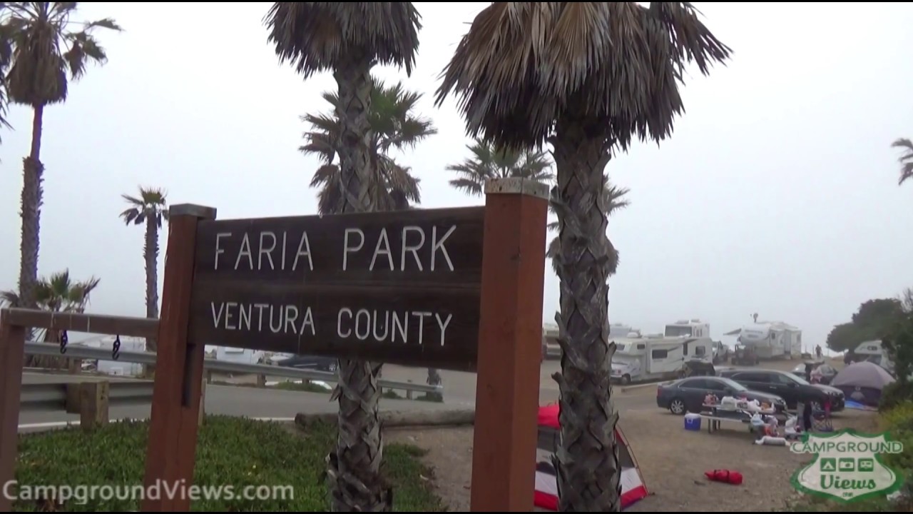 Faria Beach Park Campground Ventura California CA