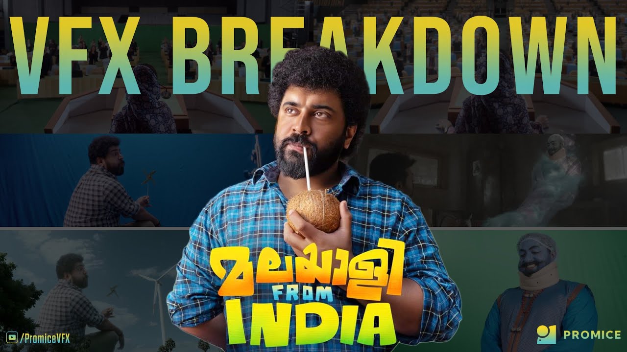 Malayalee From India | VFX Breakdown | Nivin Pauly | Dijo Jose Antony | Magic Frames | Promice