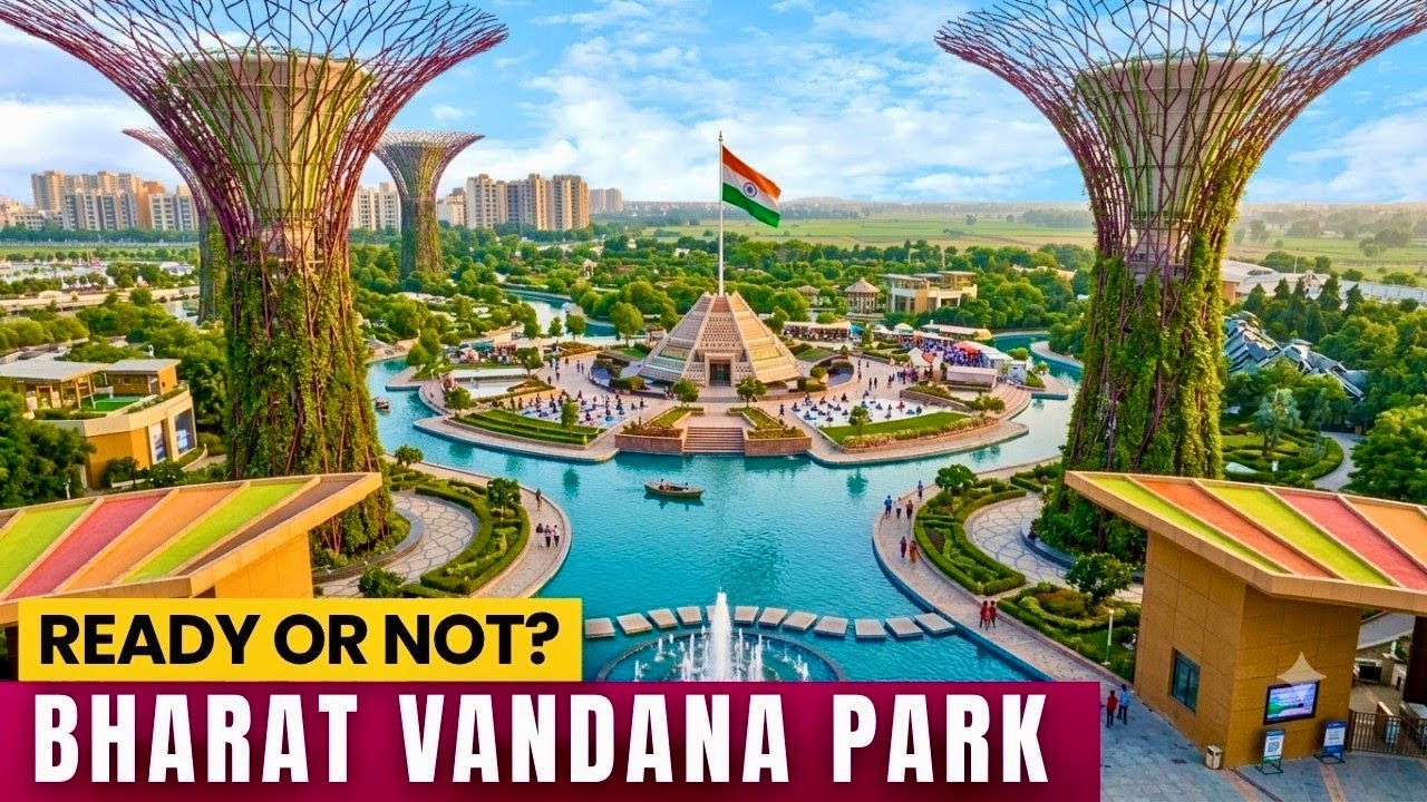 DELHI BEAUTIFICATION is GOING BIG! 😱 | Bharat Vandana Park 200-Acre Tourist Wonder &mdash; READY or NOT?