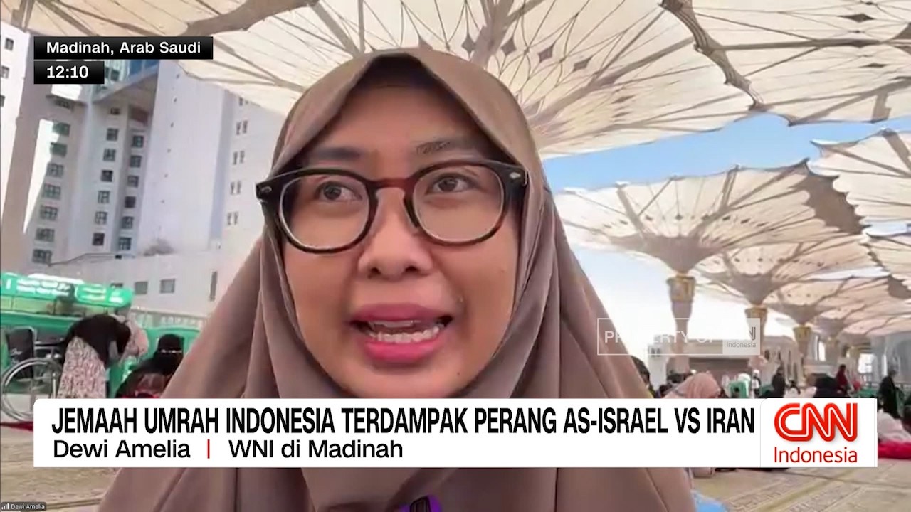 Jemaah Umrah Indonesia Terdampak Perang AS Israel vs Iran
