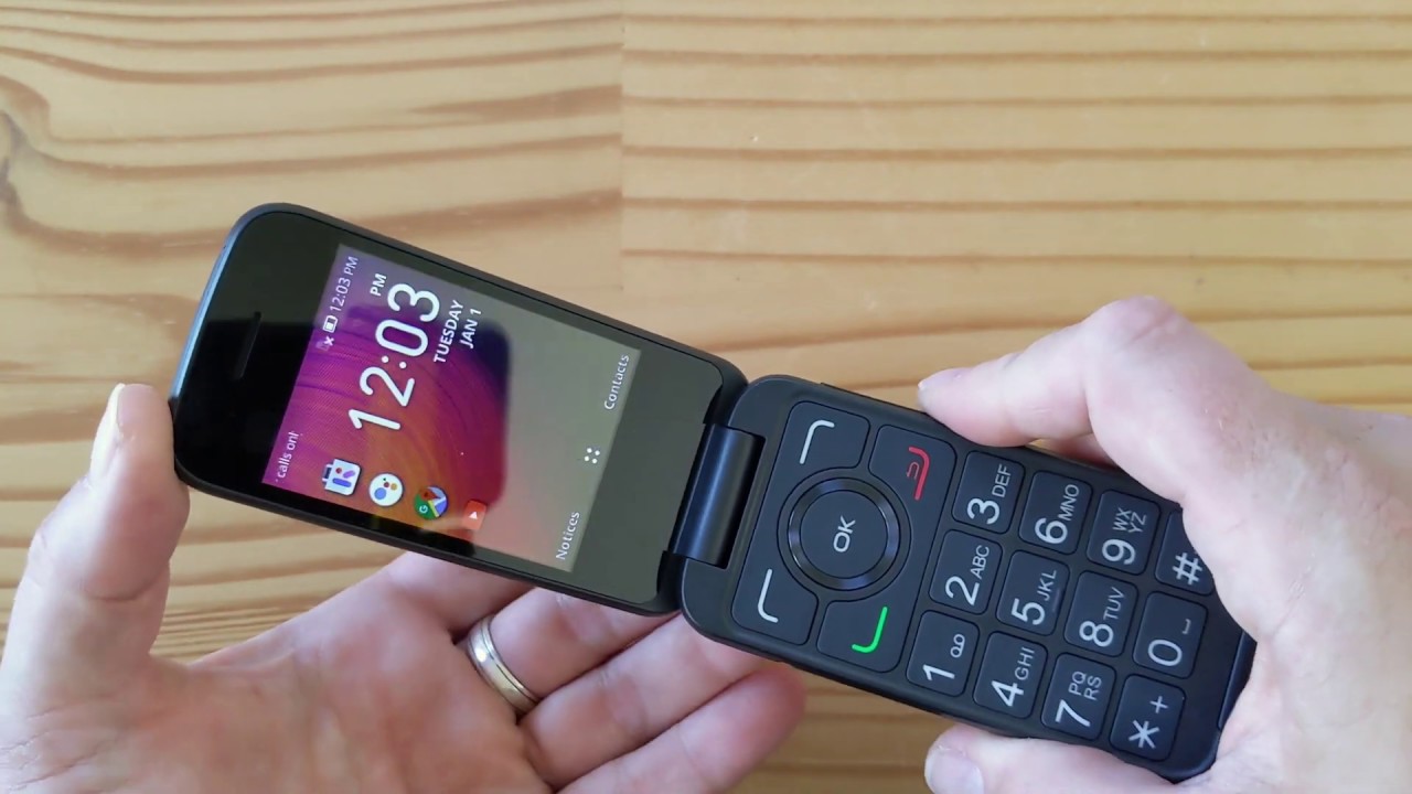 Распаковка Alcatel Go Flip 3: почти умный (раскладной) телефон :)
