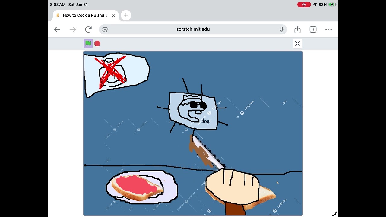 How to Cook a PB and J - legoman’s Cooking Show