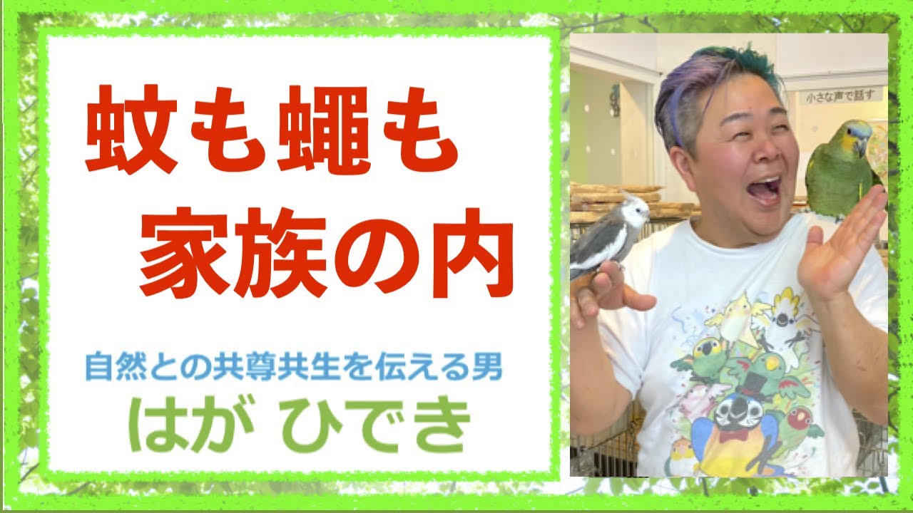 自然との共尊共生を伝える男！はがひできチャンネル