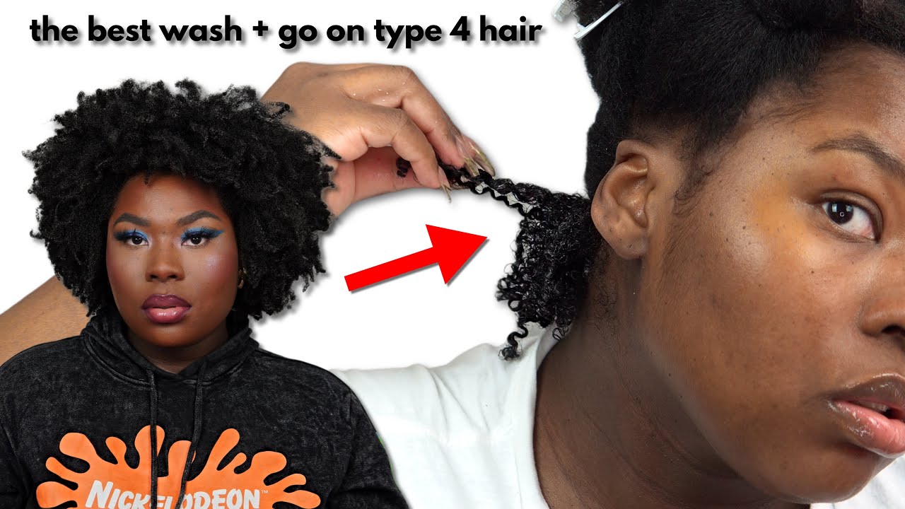 FIRST WASH & GO OF THE YEAR 4c hair -- MAYBE MY BEST ONE YET....