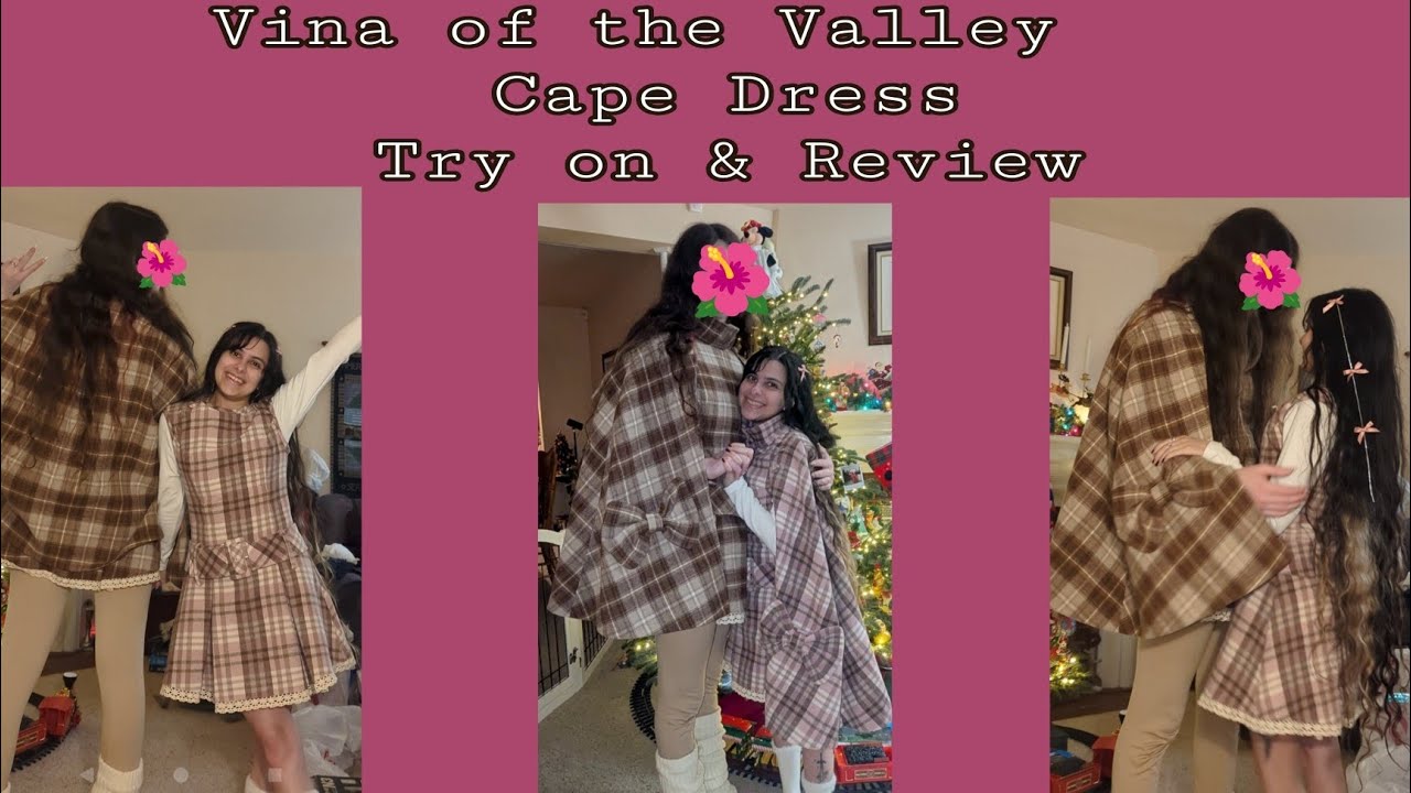 Vina of the Valley Cape Dress Unboxing, Try on, & Review 
