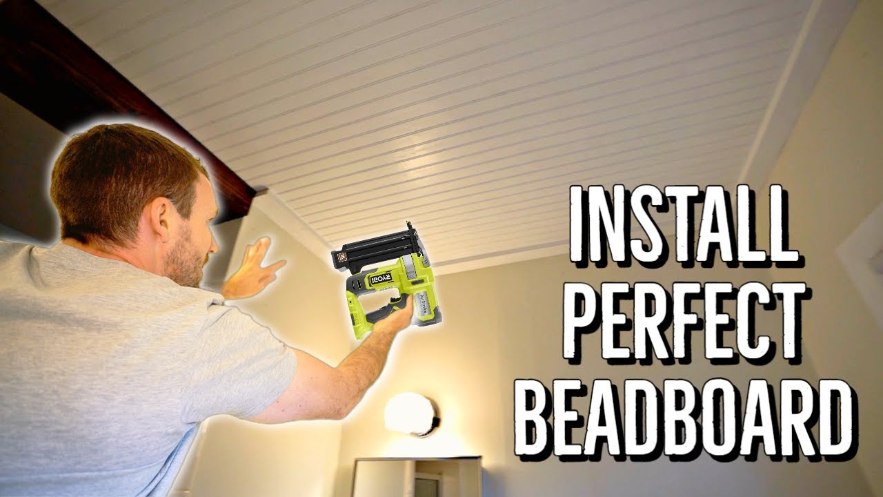 How to Beadboard a Ceiling