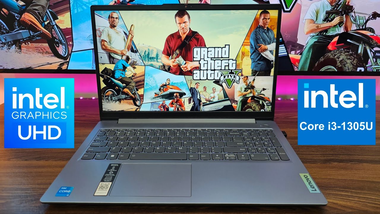 GTA V on intel UHD Graphics (i3 1305U + 8GB Ram)