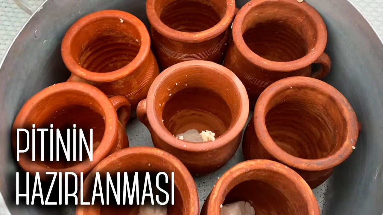 Piti qabının hazırlanması, Pitinin bişirilməsi