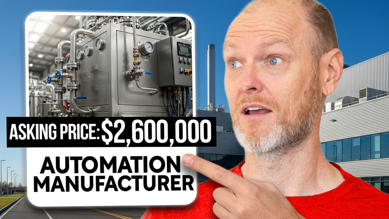 Анализ бизнеса по промышленной автоматизации на продажу | Обзор SDE в $656 тыс.