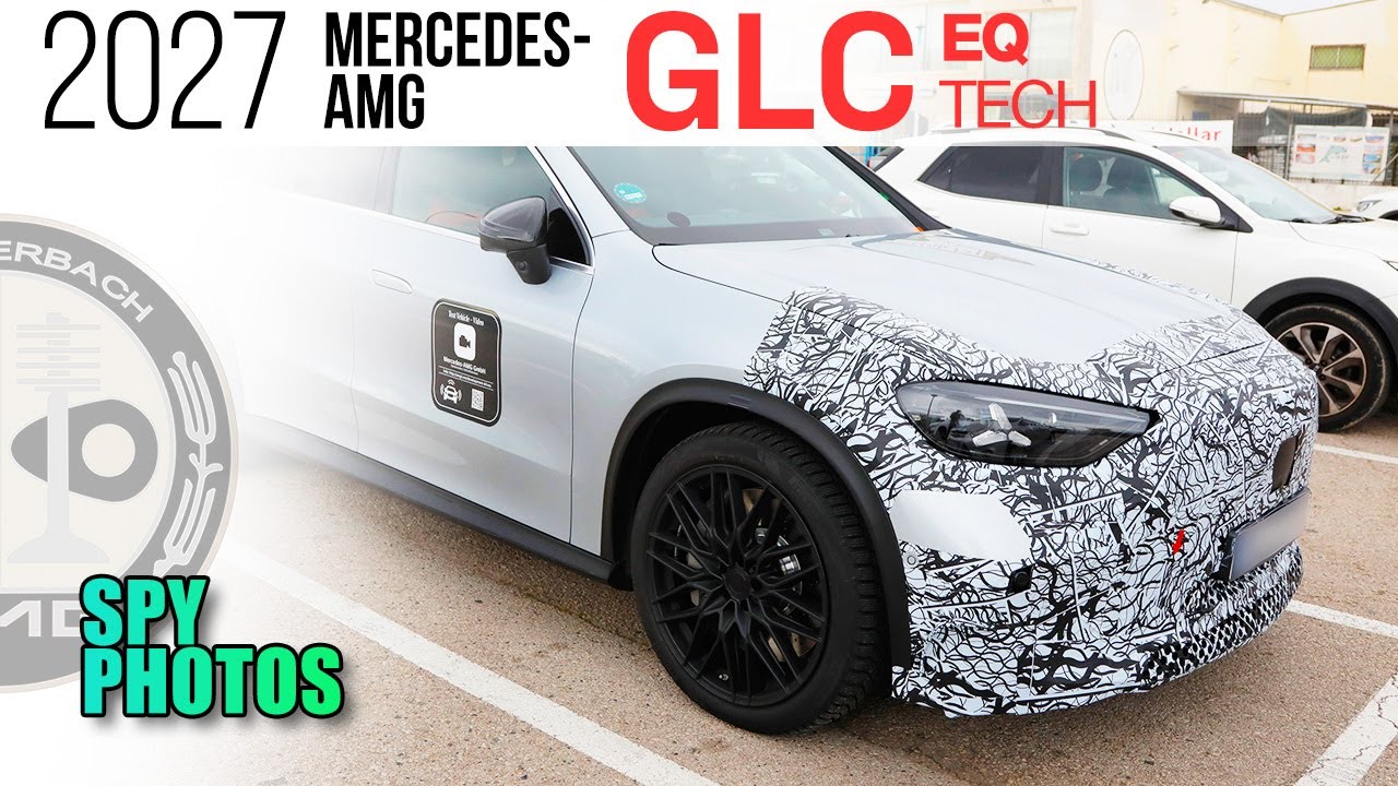 Mercedes-AMG GLC EQ TECH 2027 года // ШПИОНИРОВОЧНЫЕ ФОТО #EV