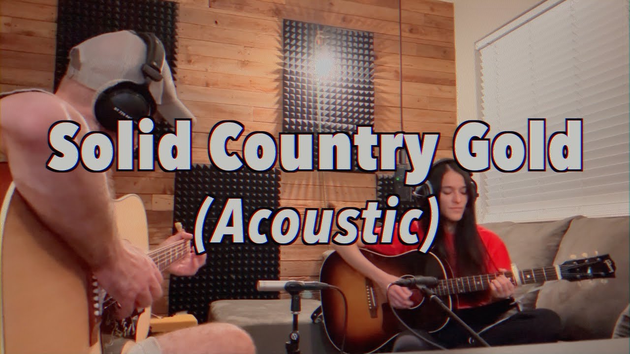 Solid Country Gold - Parker McCollum (Acoustic Cover by Soonka & Devin) | Recorded in Austin, TX