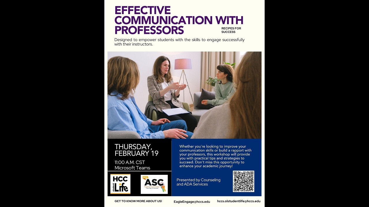 Effective Communication with Professors