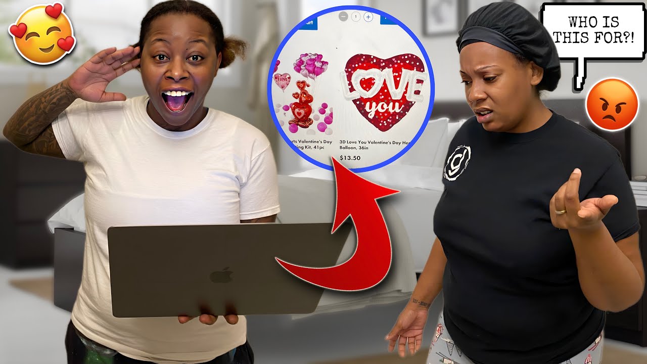 CAUGHT ORDERING ANOTHER WOMAN SOME V-DAY BALLOONS PRANK ON MY WIFE *BAD IDEA*