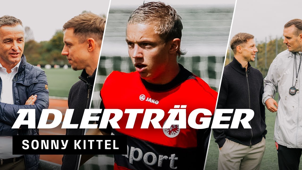 Emotionales Wiedersehen mit seinem Mentor - Sonny Kittel am NLZ I Adlerträger