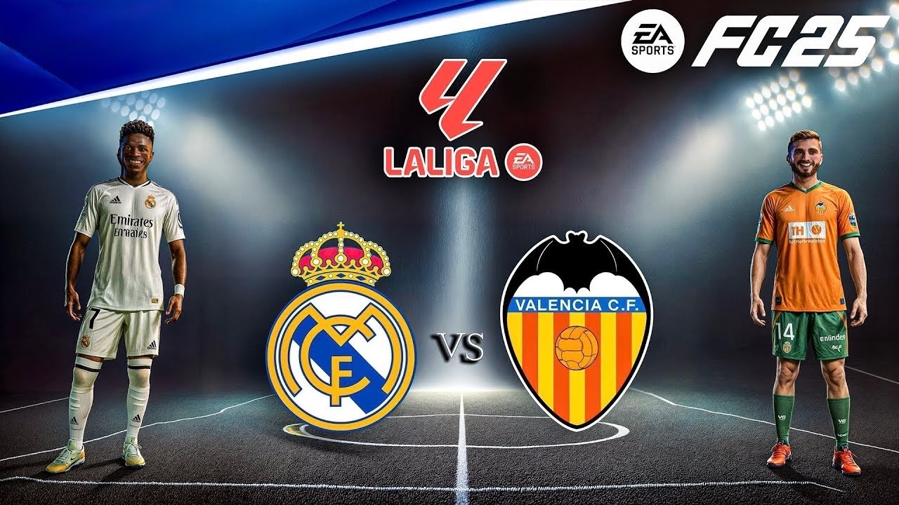 FC25 - Valencia vs. Real Madrid - La liga 25/26