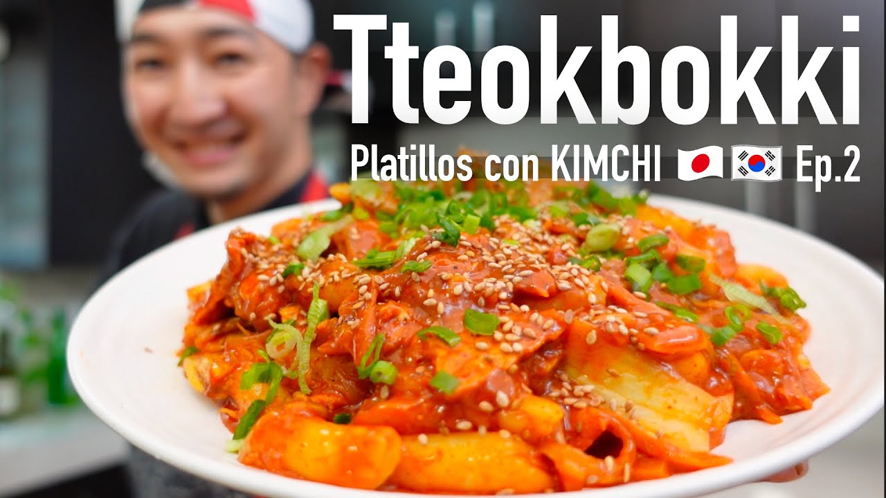 #kimchi  Tteokbokki, Arroz Frito, y Huevitooo, 3 platos con Kimchi, #Ep.2 | Cocina japonesa con Yuta
