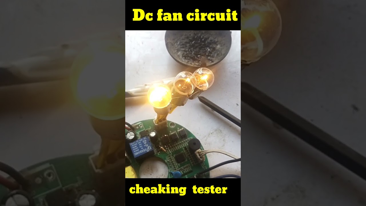 How to Check Ac Dc Fan Circuit Fault and Repair Easy At HomeHow to Check AcDc Fan Circuit Fault and