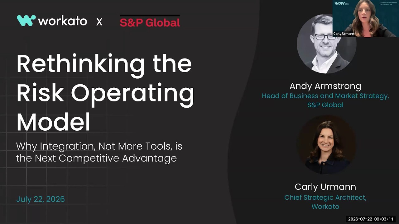Rethinking the Risk Operating Model: Why Integration is the Next Competitive Advantage