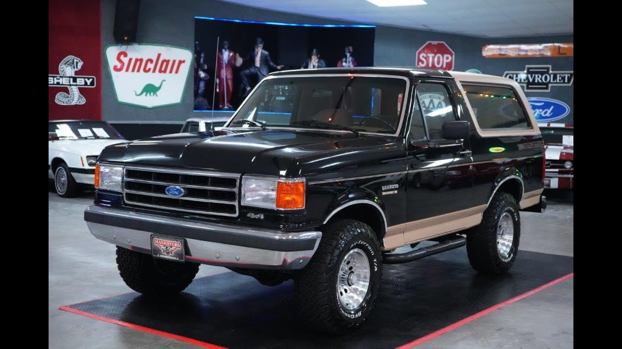 1991 FORD BRONCO EDDIE BAUER