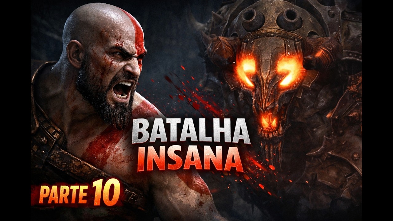 GOD OF WAR - Parte 10 – BATALHA BRUTAL CONTRA O MINOTAURO!
