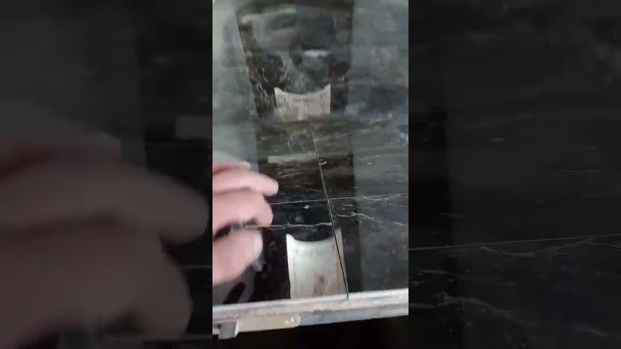 Invisible floor hatch door to cellar basement – Ceramic tiles trapdoor – Custom metal access panel